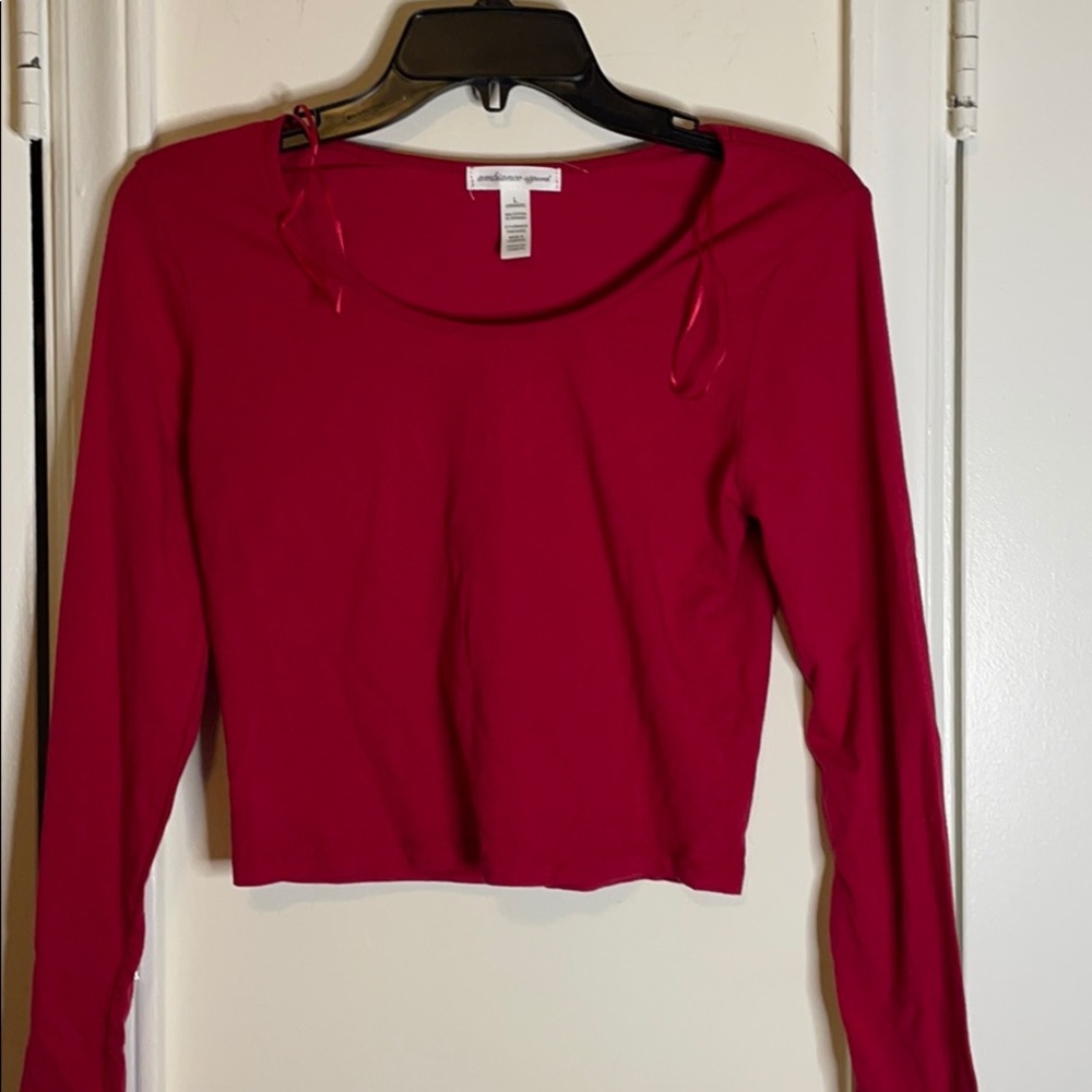 Red Crop Top L